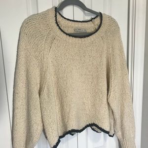 Crop sweater